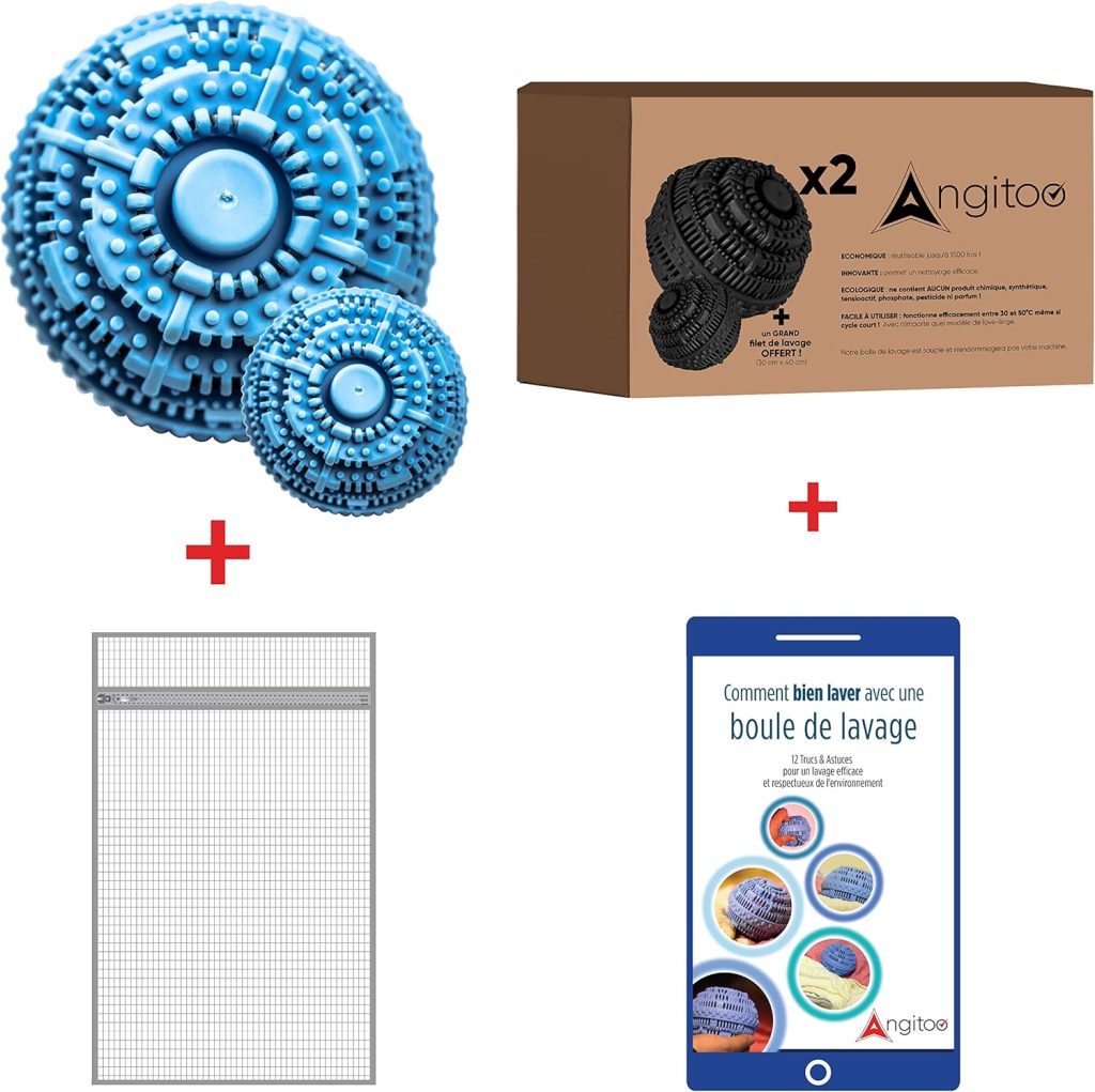 Test & Avis Boule de Lavage Angitoo - Détails COMPLETS